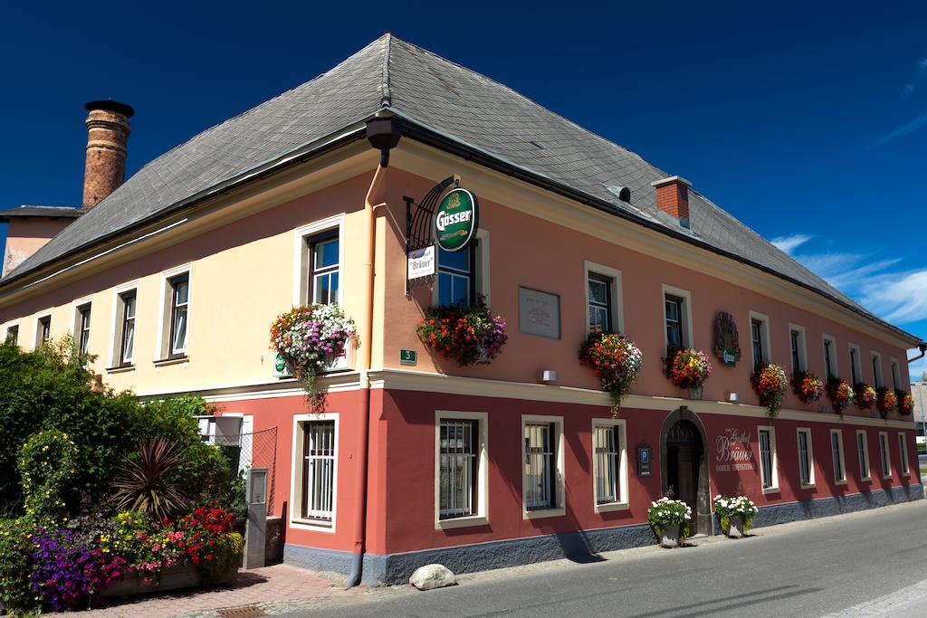 Gasthof Braeuer - Familie Eibensteiner Weißkirchen in Steiermark Exteriér fotografie